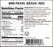 Load image into Gallery viewer, Red Shimmer Nonpareils
