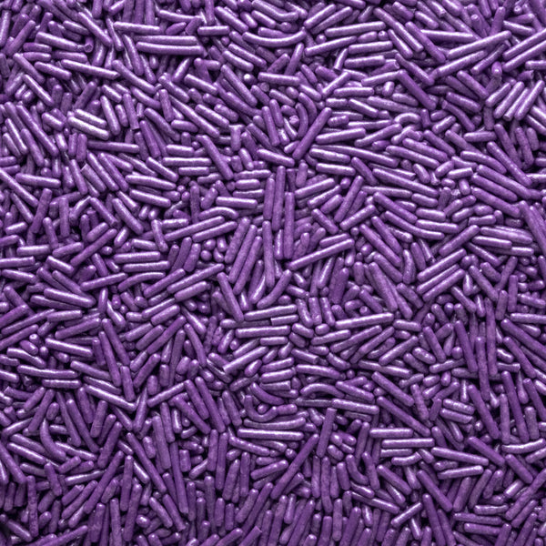 Purple Pearlized Jimmies Sprinkles 10lb