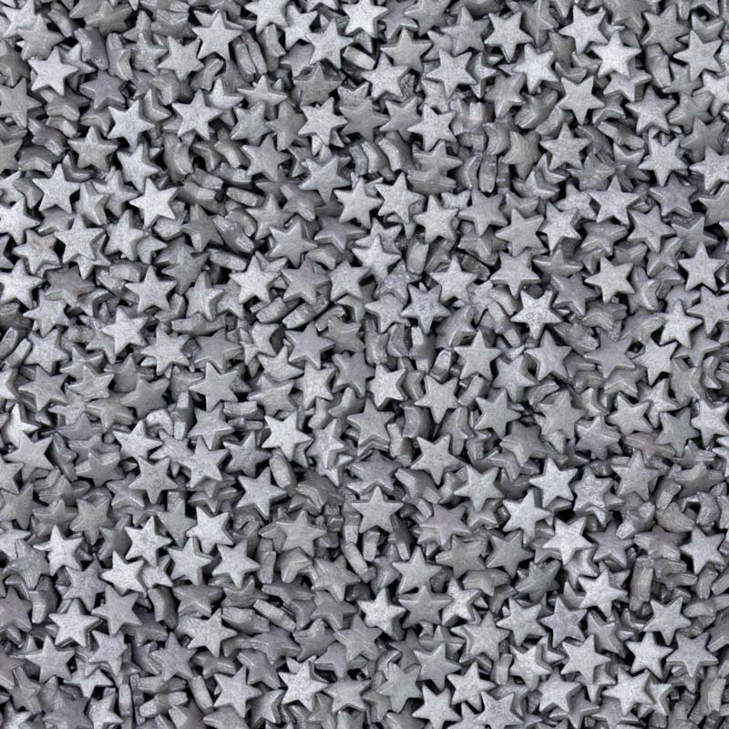 Silver Star Quin Sprinkles