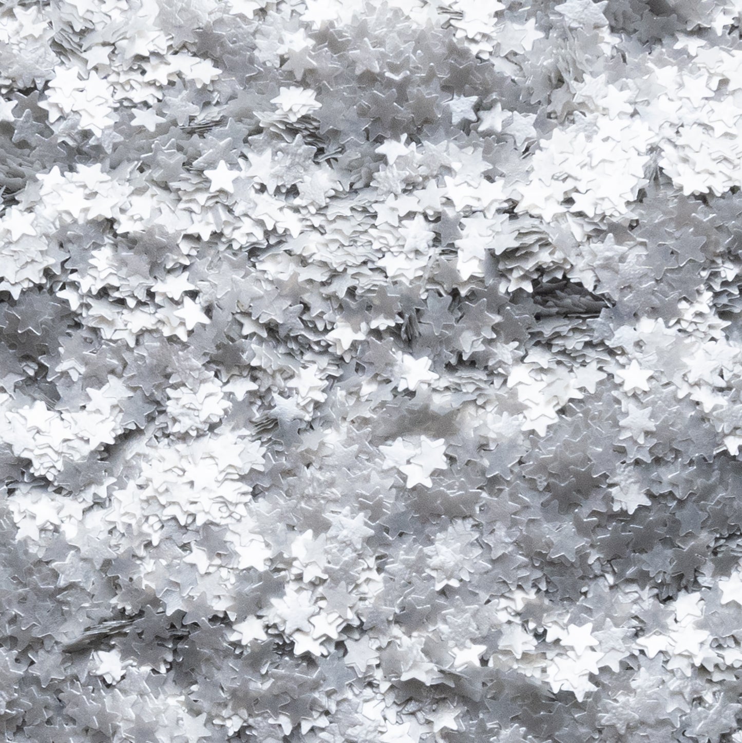 Glitter Silver Star
