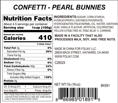 Pearl Bunnies Quin Sprinkles