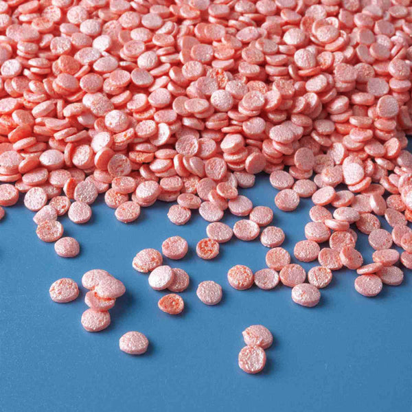 Orange Pearl Sequins Confetti Sprinkles
