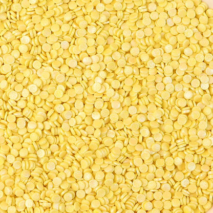 Yellow Pearl Quin Sprinkles