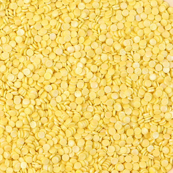 Yellow Pearl Quin Sprinkles