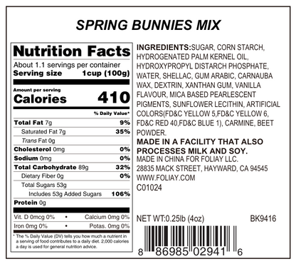 Spring Bunnies Sprinkle Mix