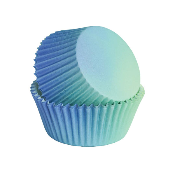 Blue & Yellow Gradient Standard Cupcake Liners - 25 Count