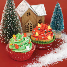 Load image into Gallery viewer, Santa Claus Standard Cupcake Liners - 25 Count
