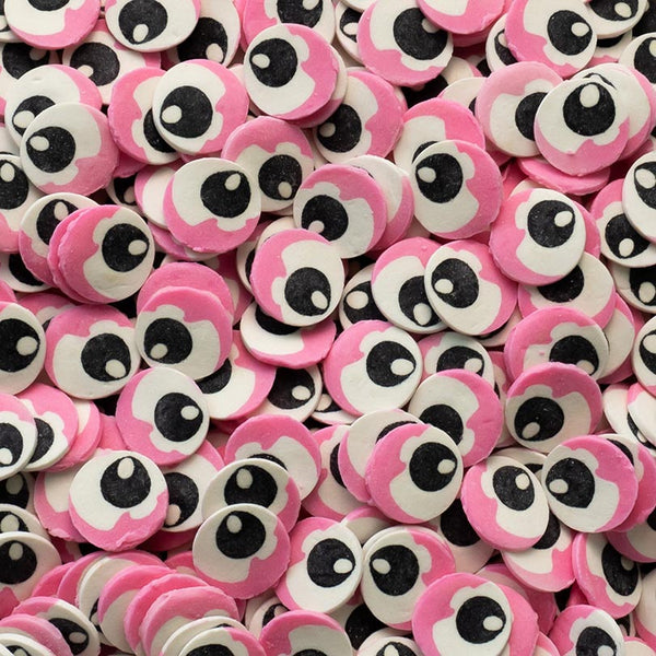 Pink Eyeball Candy Shapes
