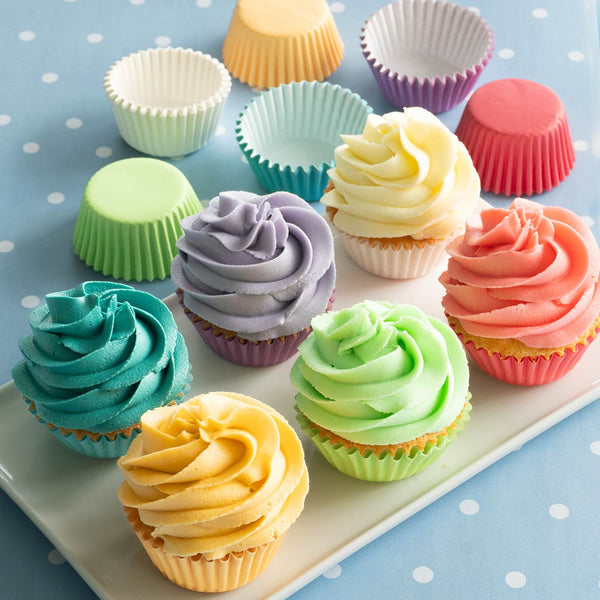 Light Blue Cupcake Liners