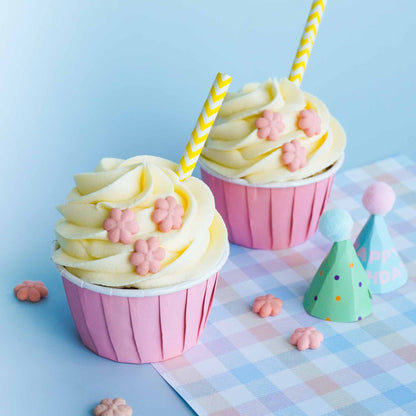 Daisy Strawberry Cookie Bites