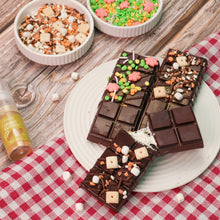 Load image into Gallery viewer, Making S&#39;Mores Memories Ice Cream Toppings
