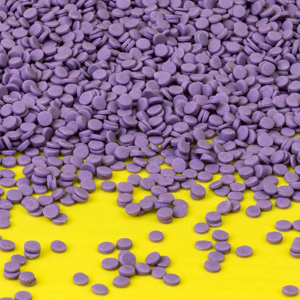 Neon Purple Quin Sprinkles