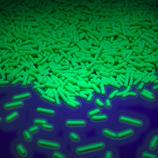 Neon Green Glow In The Dark Jimmies Sprinkles