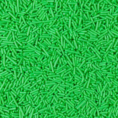 Neon Green Glow In The Dark Jimmies Sprinkles