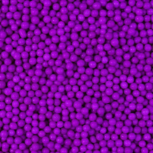 Neon Purple Glow In The Dark Sugar Pearls