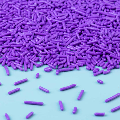 Neon Purple Glow In The Dark Jimmies Sprinkles