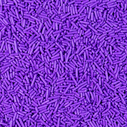 Neon Purple Glow In The Dark Jimmies Sprinkles