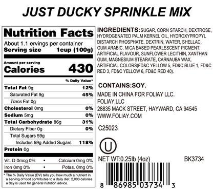 Just Ducky Sprinkle Mix