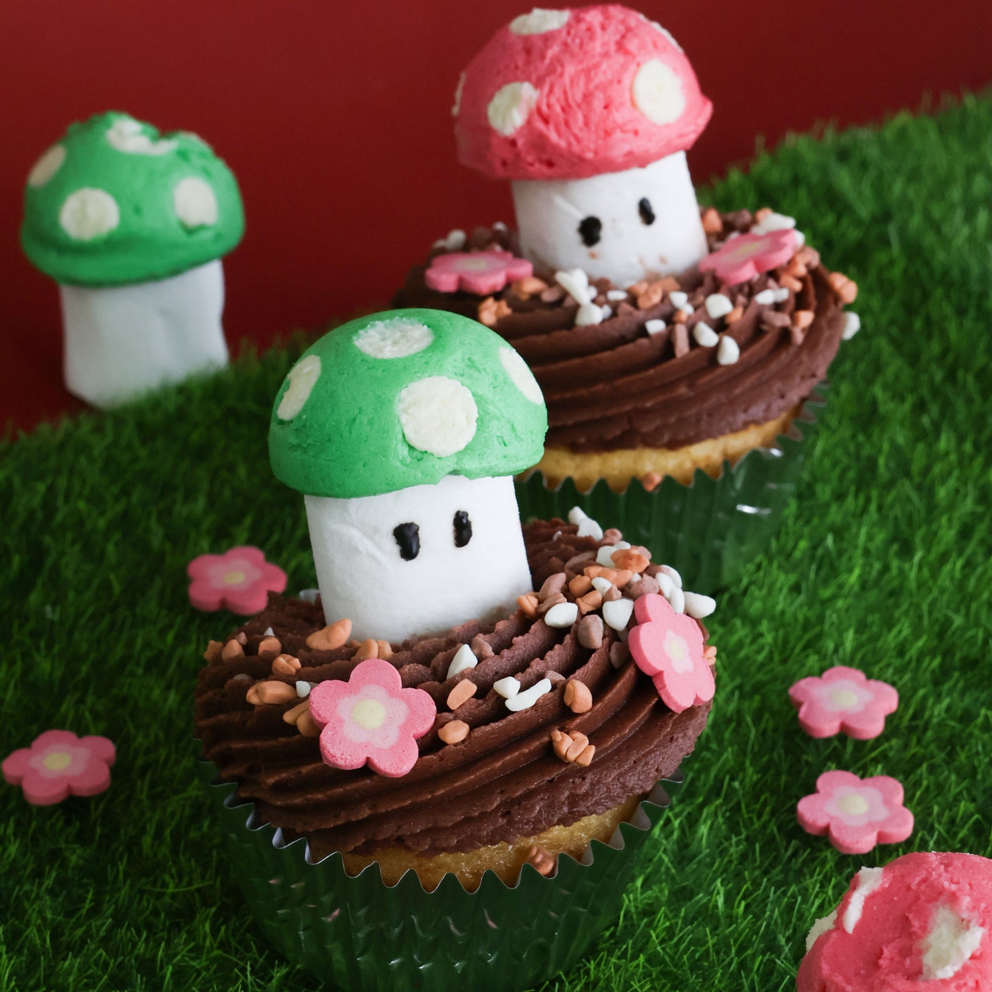 Flower Edible Cake Decoration
