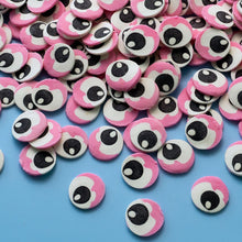 Load image into Gallery viewer, Pink Eyeball Edible Cake Decoration
