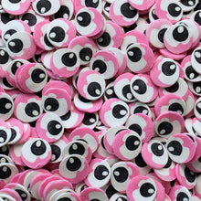 Load image into Gallery viewer, Pink Eyeball Edible Cake Decoration
