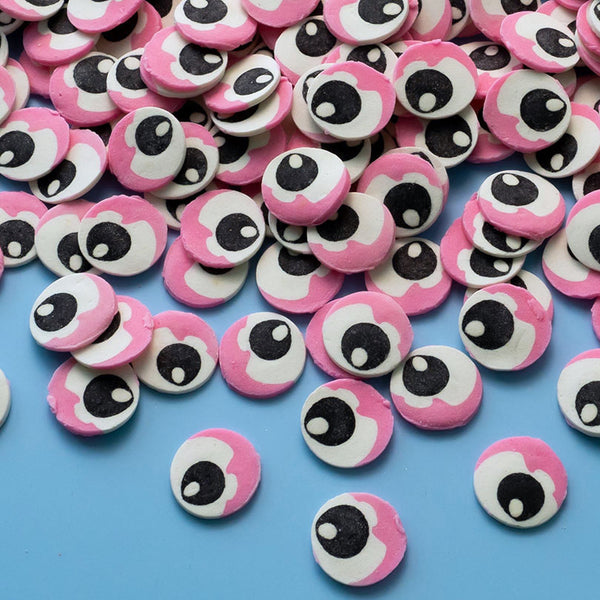 Pink Eyeball Candy Shapes