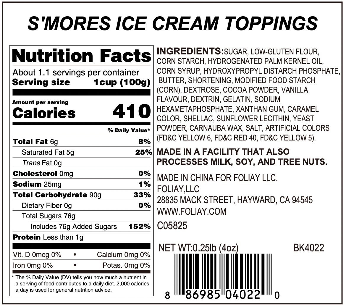 Making S'mores Memories Ice Cream Toppings