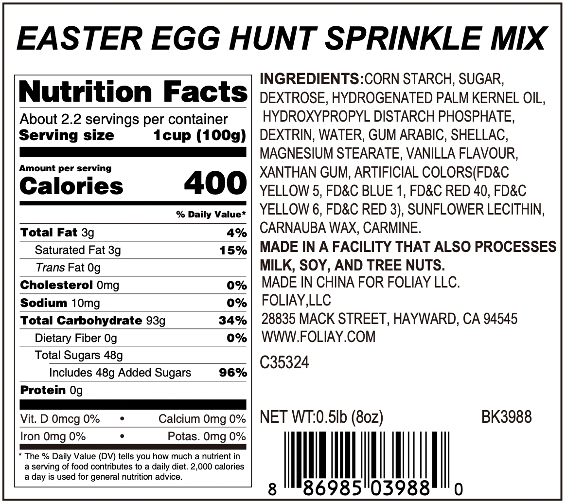 Easter Egg Hunt Sprinkle Mix