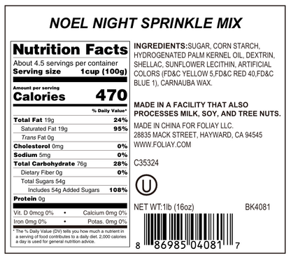 Noel Night Jimmies Mix