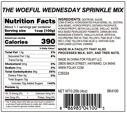 The Woeful Wednesday Sprinkle Mix