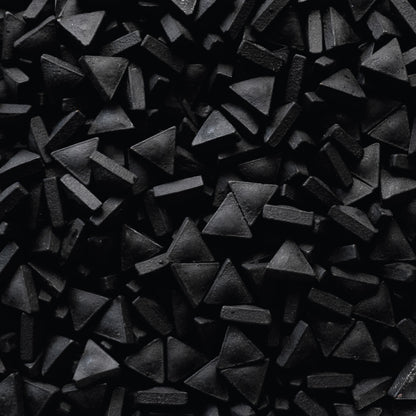 Black Triangle Candy Sprinkles