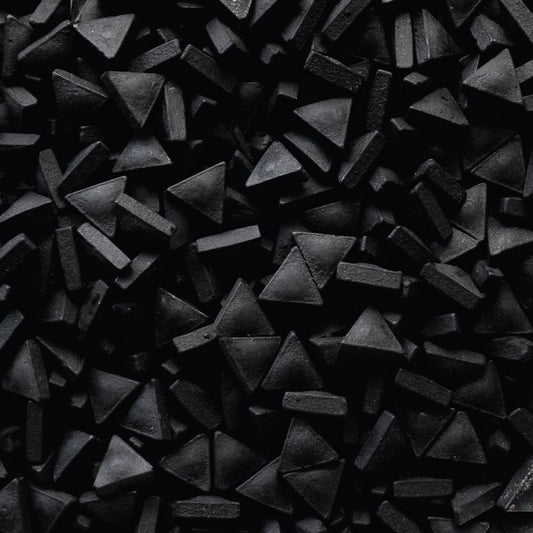 Black Triangle Candy Sprinkles