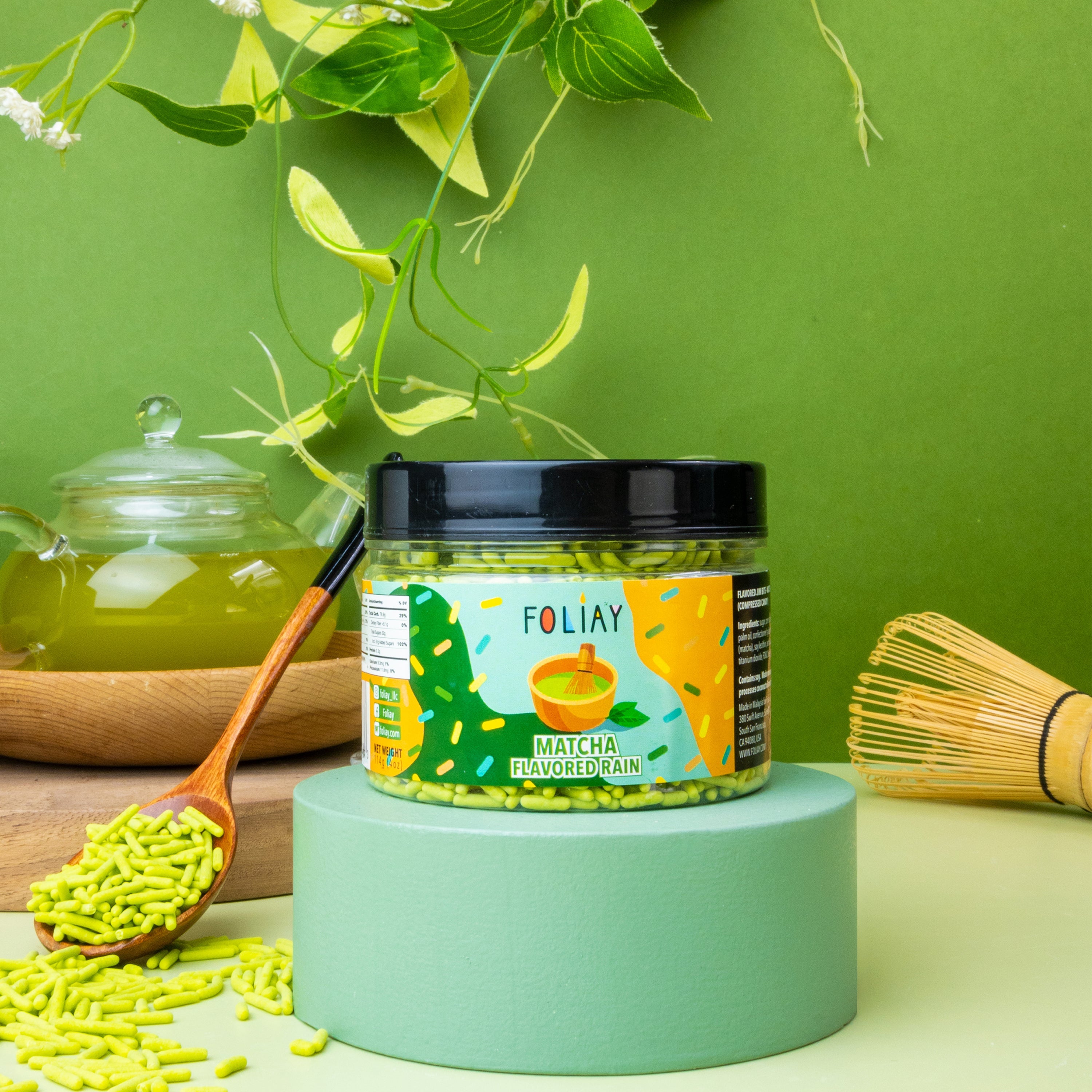 Matcha Jimmies Sprinkles -18 Pack – FOLIAY WHOLESALE