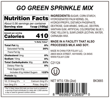 Go Green Sprinkle Mix