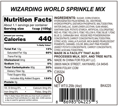 Wizarding World Sprinkle Mix