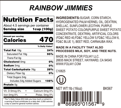 Rainbow Jimmies Mix