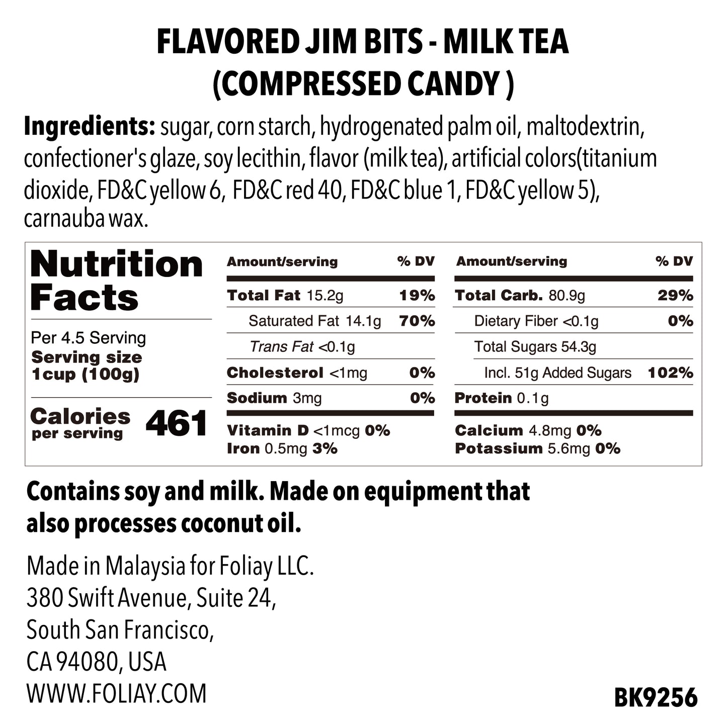 Milk Tea Flavored Jimmies Sprinkles- 18 Pack