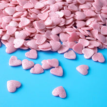 Load image into Gallery viewer, Pink Pearl Hearts Quin Sprinkles
