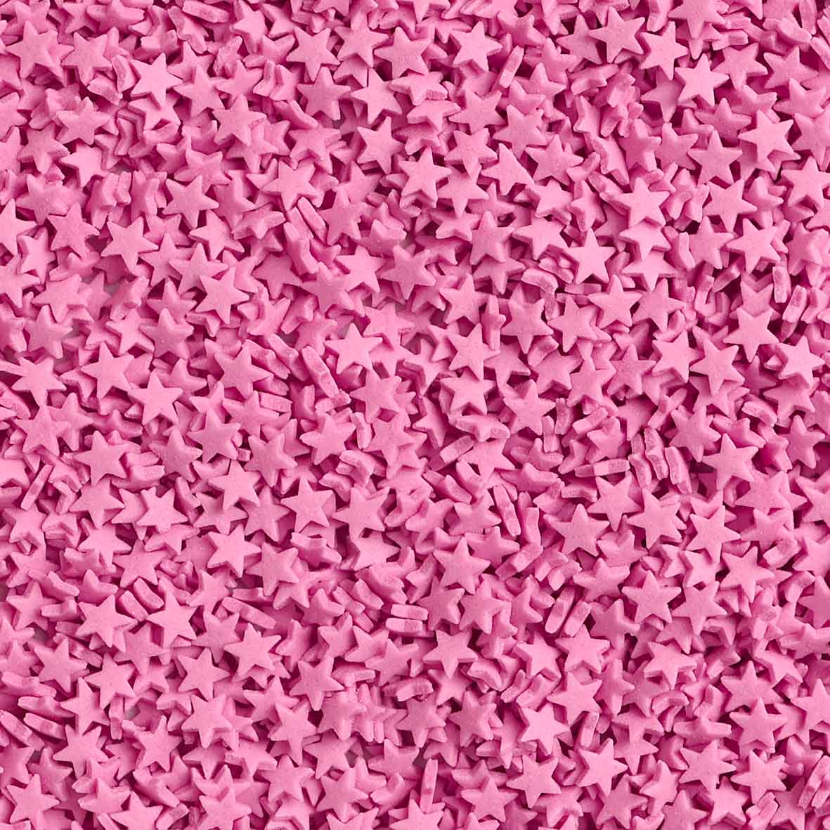 Pink Stars Quin Sprinkles