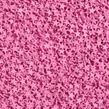 Pink Stars Quin Sprinkles