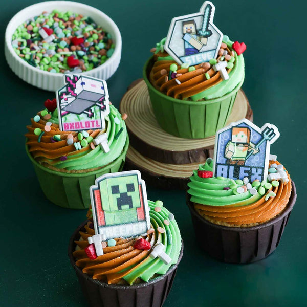 Minecraft Cupcake Decorating Kit