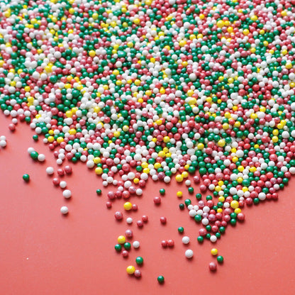 Holly Jolly Nonpareils Mix