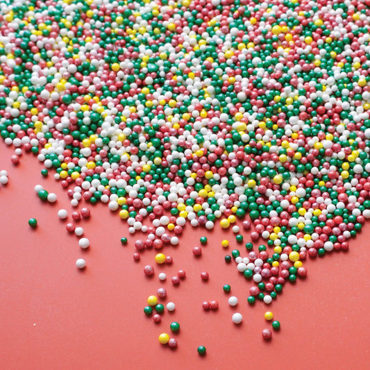 Holly Jolly Nonpareils Mix
