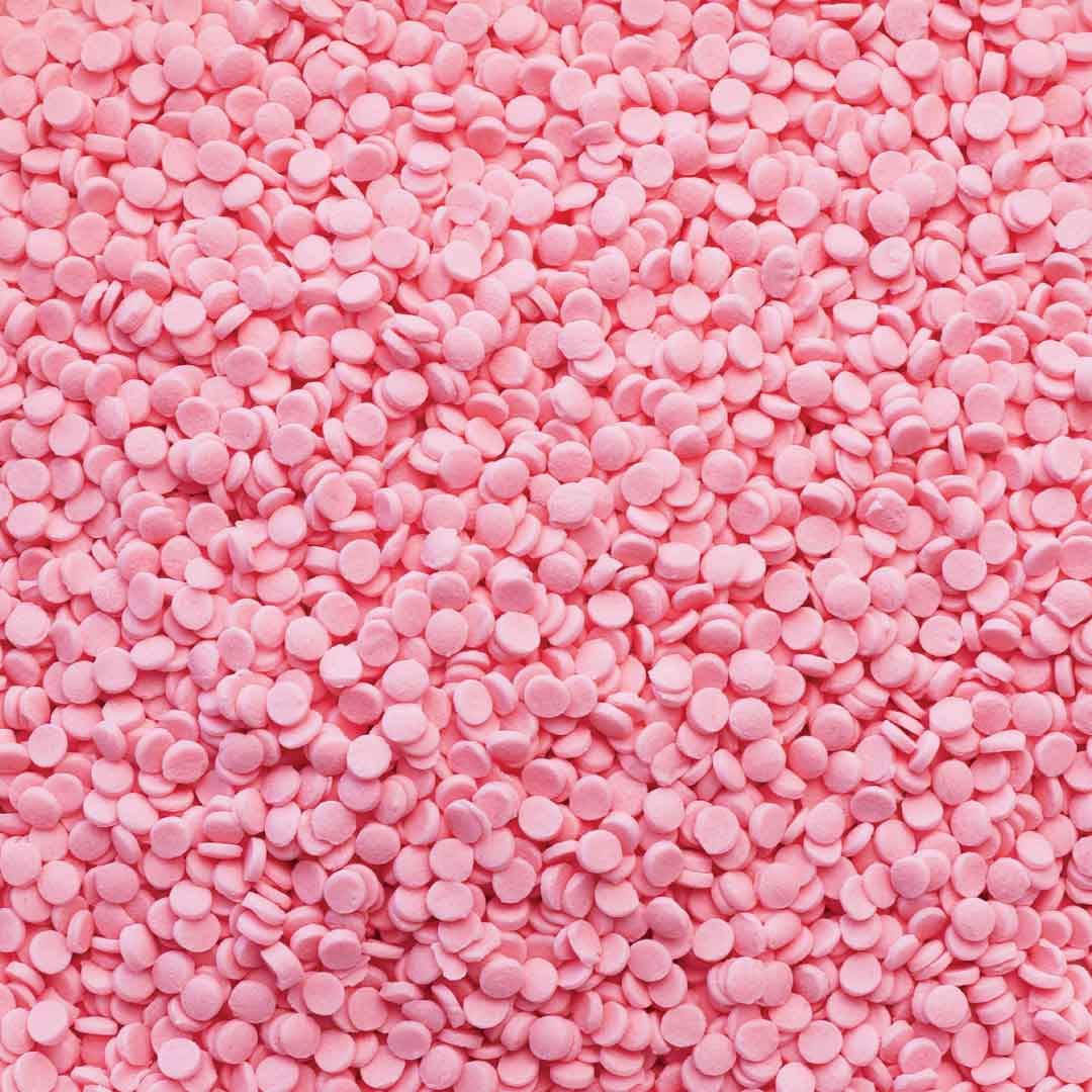 Pastel Pink Quin Sprinkles