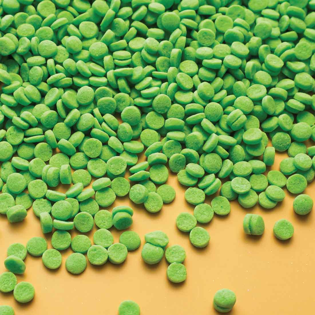 Lime Green Quin Sprinkles