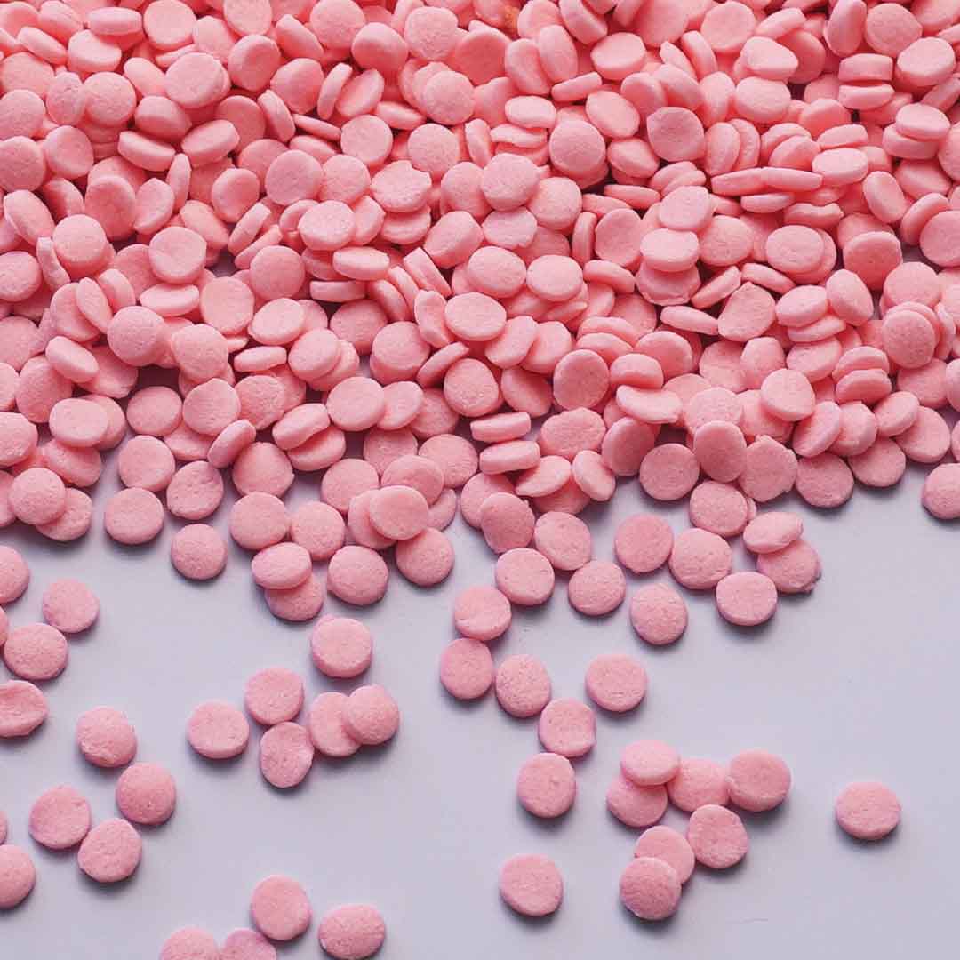 Pastel Pink Quin Sprinkles