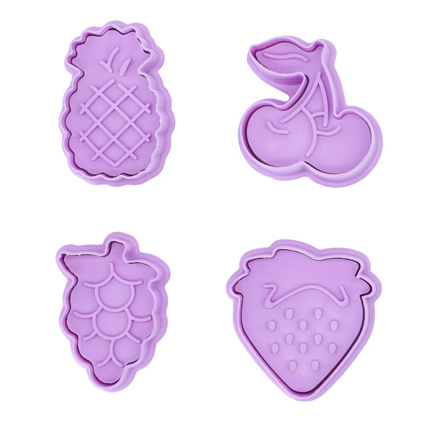 Fruit Cookie Cutters - Set of 4