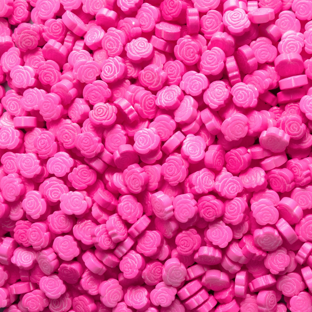 Pink Rose Candy Sprinkles