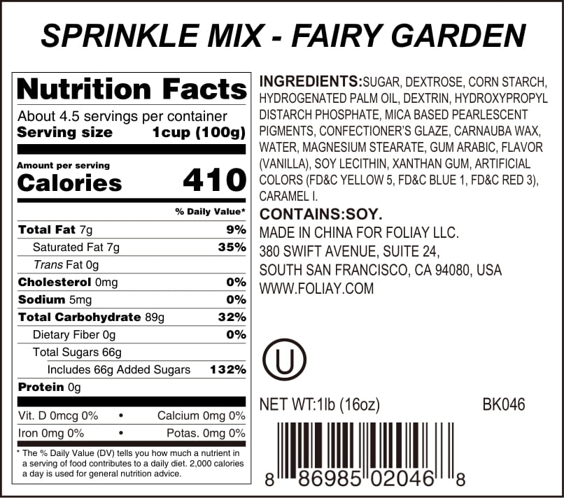 Fairy Garden Sprinkle Mix