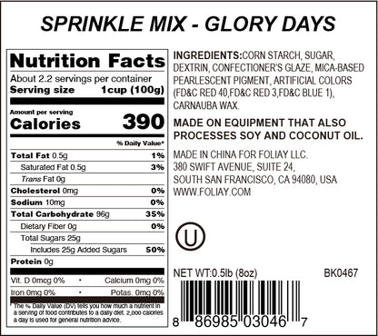 Glory Days Nonpareils Mix